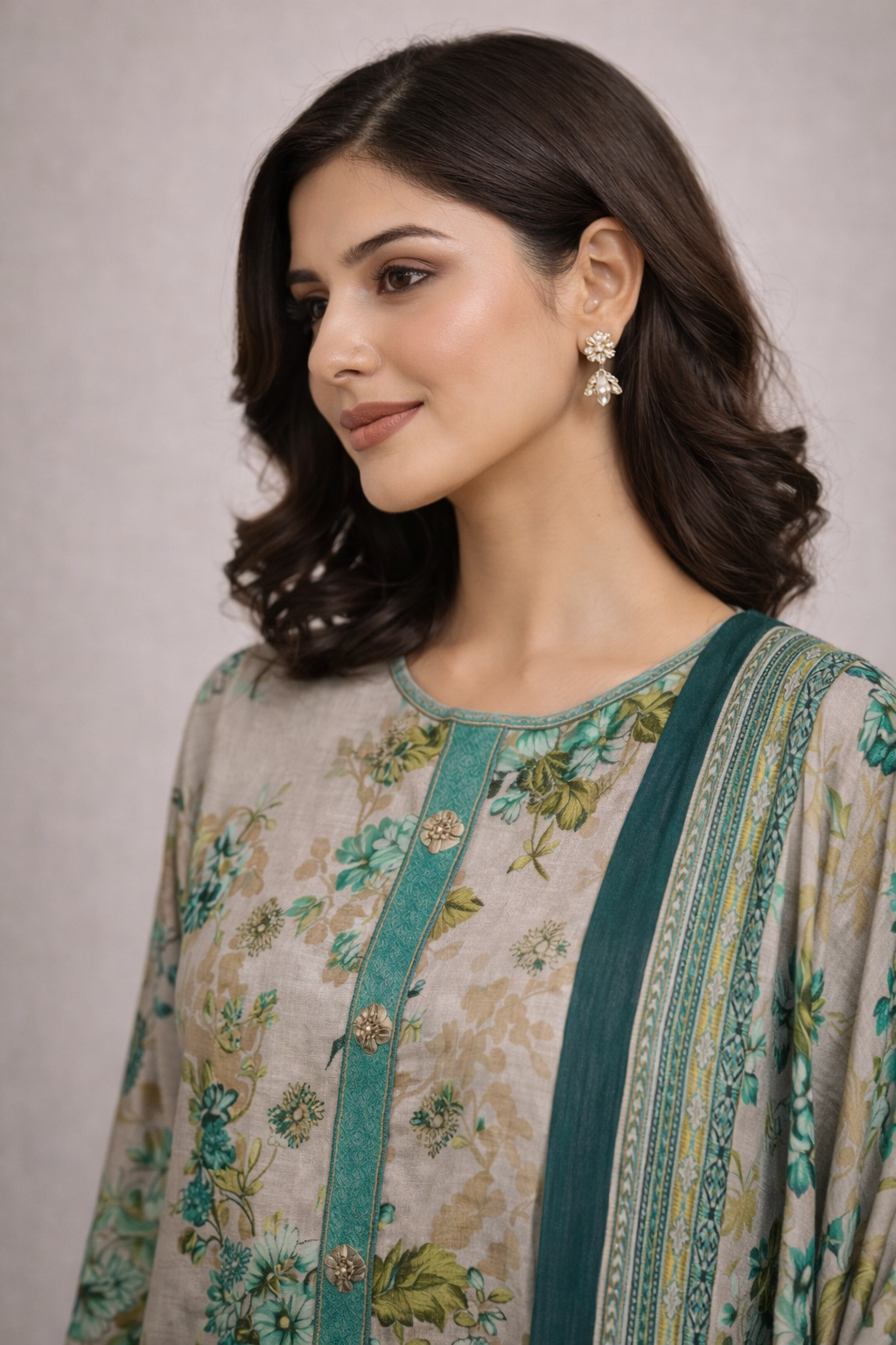 Aneela's 3 Piece Lawn (Stitched) - Image 3