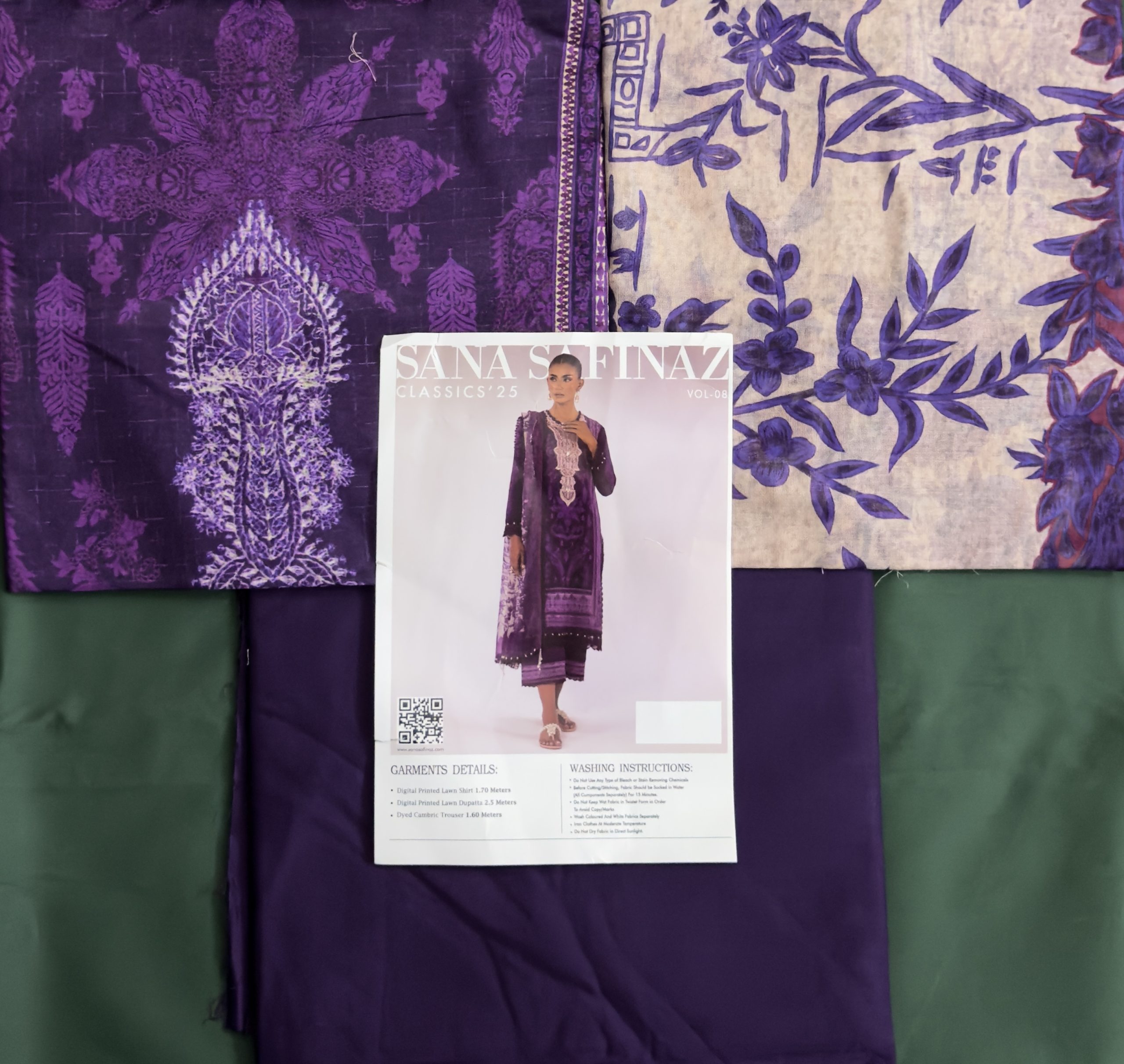 Sana Safinaz 3 Piece (Unstitched)