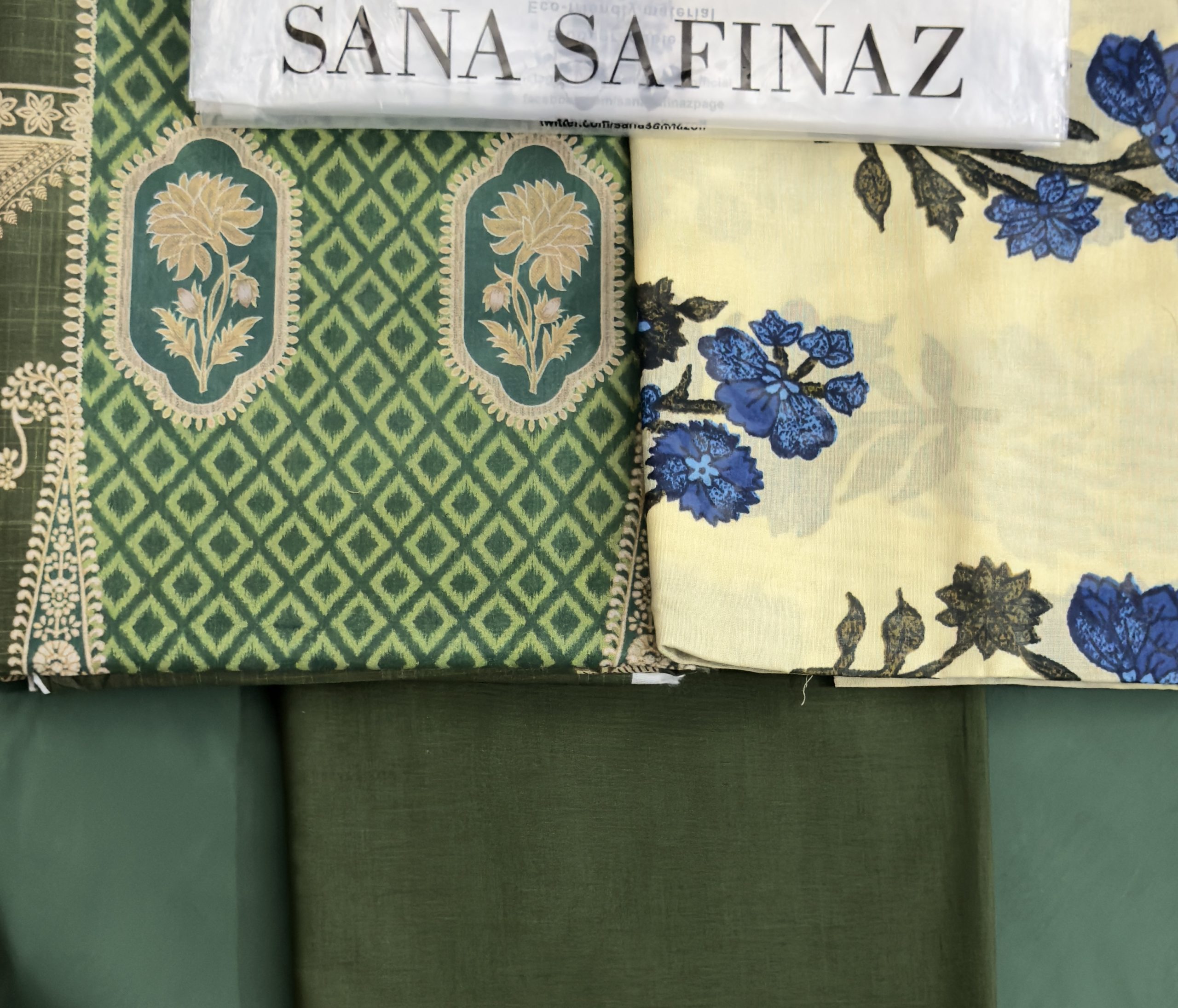 Sana Safinaz 3 Piece (Unstitched)